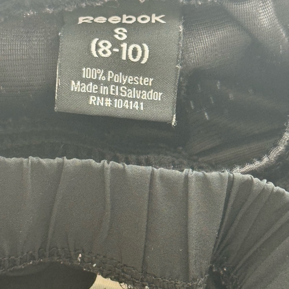 Reebok Kid’s Black Athletic Shorts, (Size 8-10) Small Girl’s Clothing, 2 Pairs - Picture 5 of 15